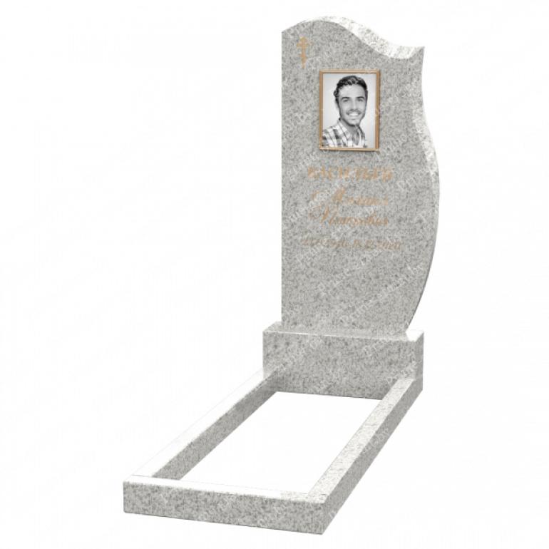 Памятник из серого гранита ПИСГ-29