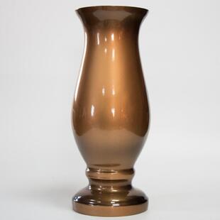 Бронзовая ваза из полимербетона 02