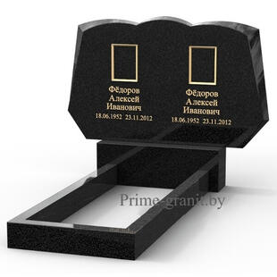 Двойной памятник из гранита ДП-05
