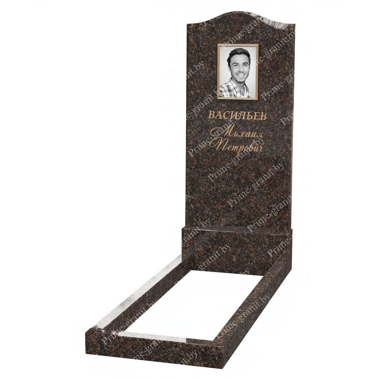 Памятник из коричневого гранита ПКГ-05